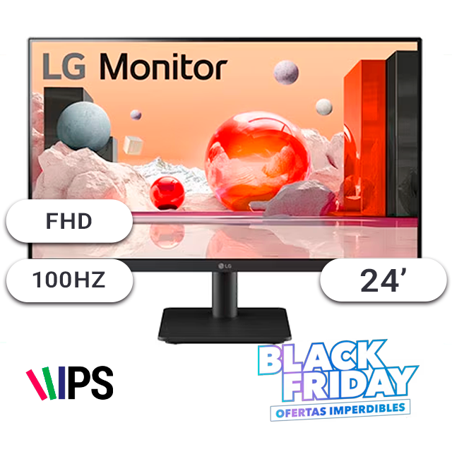 BLACK FRIDAY Monitor LG LED 24 24MS500 IPS 100Hz Borderless FreeSync HDMI