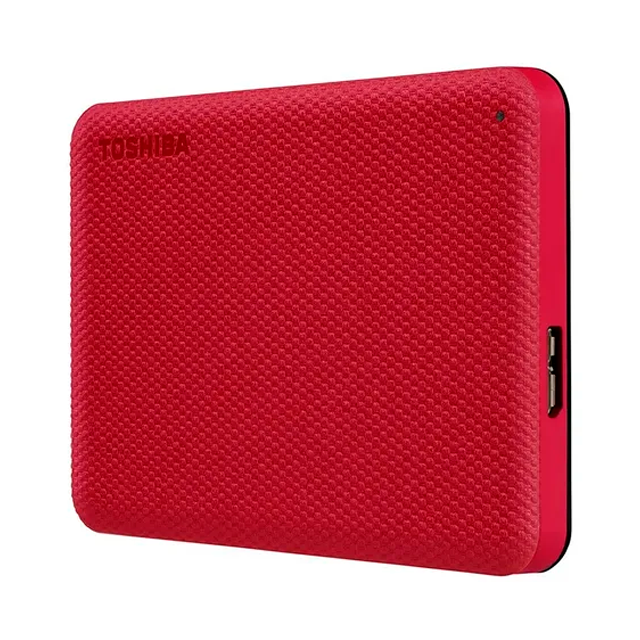 Disco Externo Toshiba 1TB Canvio Advance Red USB 3.2