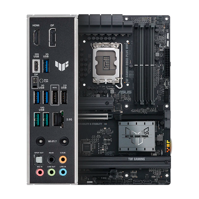 Mother ASUS TUF GAMING B860-PLUS WIFI DDR5 LGA1851