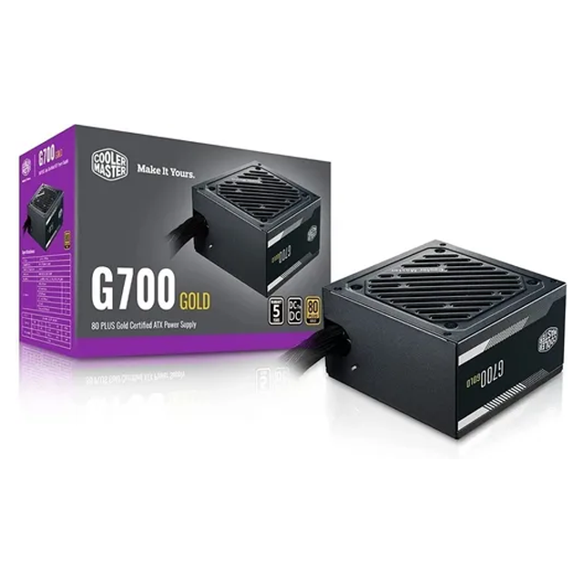 Fuente Cooler Master G700W 700W 80 Plus Gold S/Cable