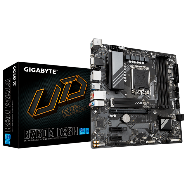 Mother Gigabyte B760M DS3H DDR4 (12/13/14va Gen) LGA1700