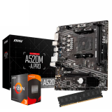 Combo Actualización PC AMD Ryzen 3 5300G + A520 + 8GB DDR4 + Radeon VEGA
