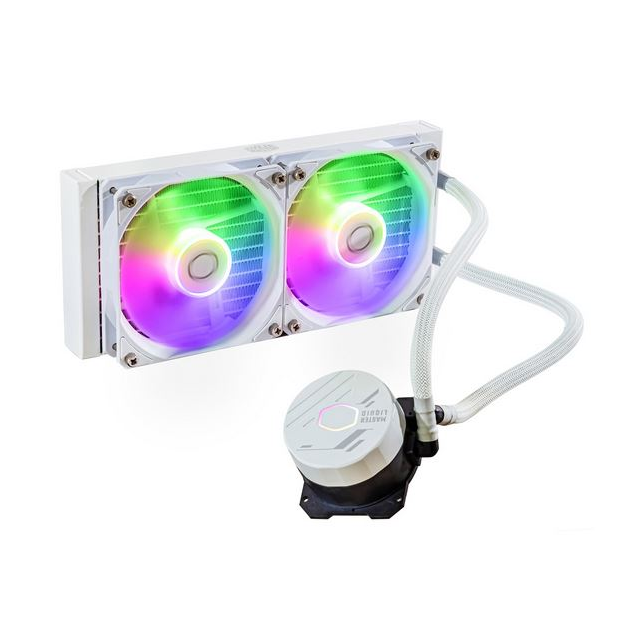 Water Cooling Cooler Master MasterLiquid ML240L Core ARGB White Intel/AMD