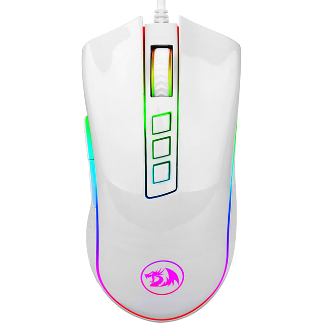 Mouse Redragon M711-W Cobra White 10000DPI USB