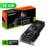 Placa de Video Gigabyte NVIDIA GeForce RTX 5070 WINDFORCE OC SFF 12GB GDDR7