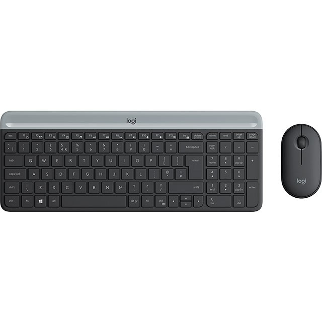 Kit Teclado y Mouse Logitech MK470 Slim Wireless