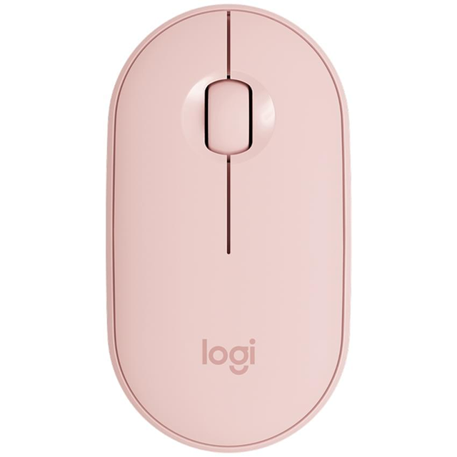 Mouse Logitech M350 Rosa Wireless USB