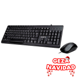 NAVIDAD Kit Teclado y Mouse Gigabyte KM6300 USB