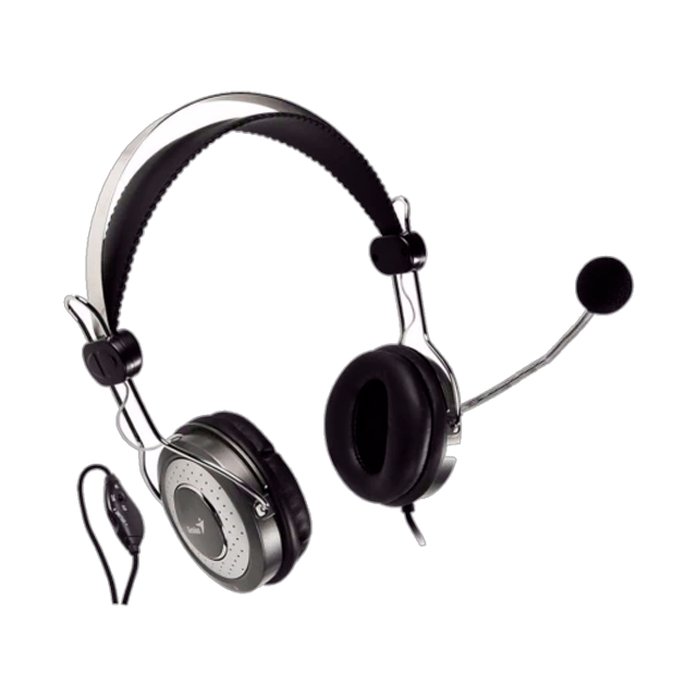 AURICULARES GENIUS HS-04SU DUAL PLUG HEADSET C/MICRÓFONO