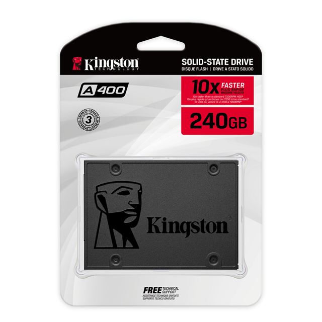 Disco SSD Kingston 240GB A400 SATA3