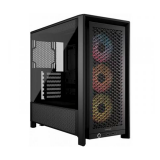 GABINETE CORSAIR 4000D FRAME RS ARGB BLACK 3X120MM CC-9011296-WW
