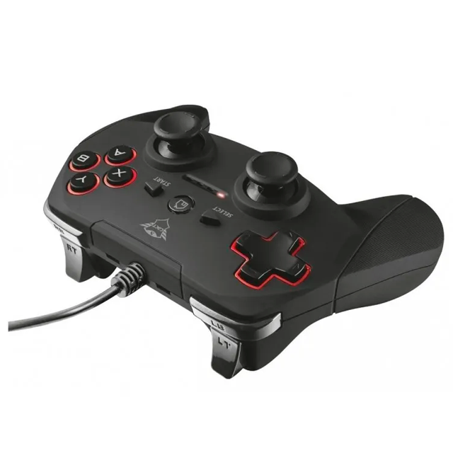 Gamepad Joystick Trust Yula GXT 540 PC PS3 con Cable USB 3mts