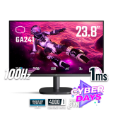 CYBER DAYS Monitor Gamer Cooler Master GA241 24  100Hz 1Ms VA Adaptive Sync