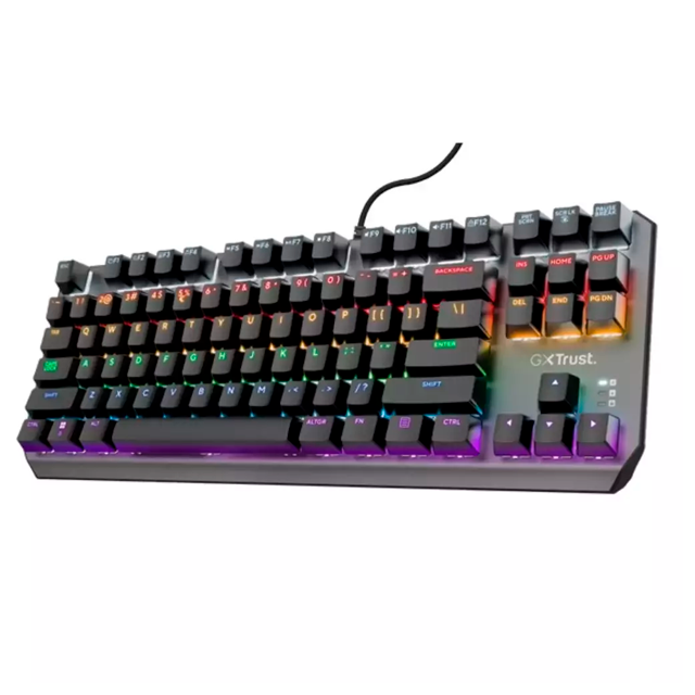 TECLADO MECÁNICO TRUST GXT 834 CALLAZ TKL RETROILUMINADO ESPAÑOL