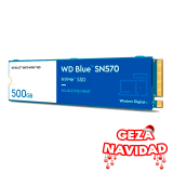 NAVIDAD DISCO SSD M2 WD BLUE 500GB SN570 NVME
