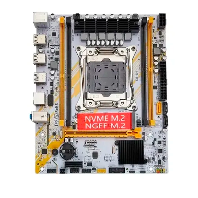 Combo Server Mother QIYIDA X99 LGA2011-3 + Intel Xeon E5 2680 V4 (14 Núcleos) + 32Gb DDR4 (2x16Gb)