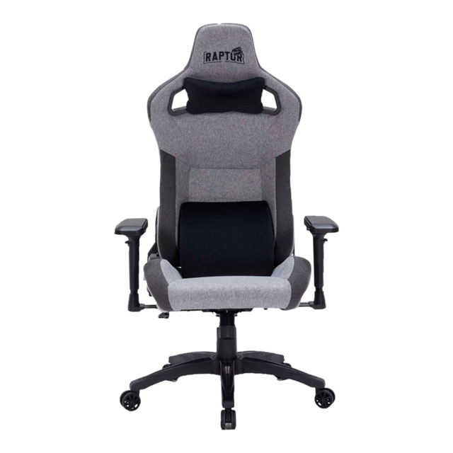 Silla Gamer Raptor Throne R20 Tela Gris + Mochila de Regalo!