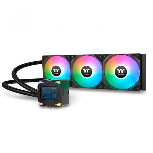 Cooler CPU Watercooler Thermaltake LA360-S ARGB SYNC AIO 240mm LCD Black