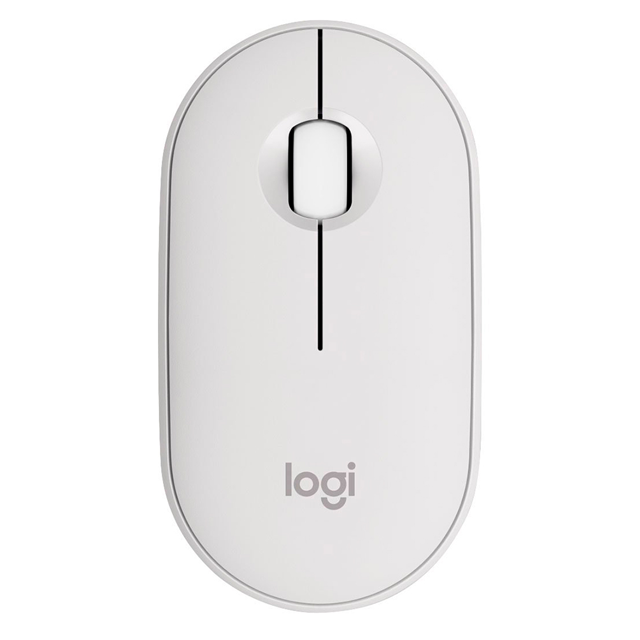 Mouse Logitech Pebble 2 M350S Blanco Wireless USB