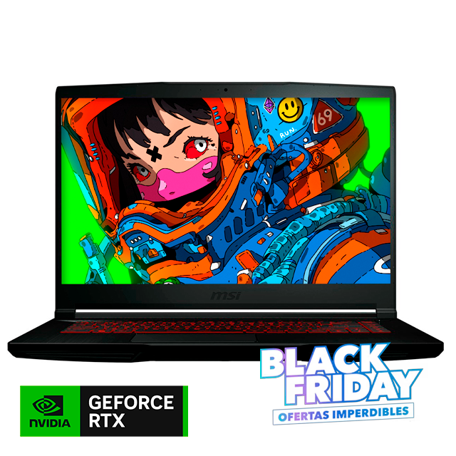 BLACK FRIDAY Notebook MSI Thin 15 Intel Core I5 12450H | 8GB DDR4 | RTX2050 4Gb | 512Gb NVME | 15.6 FHD 144Hz | Win11