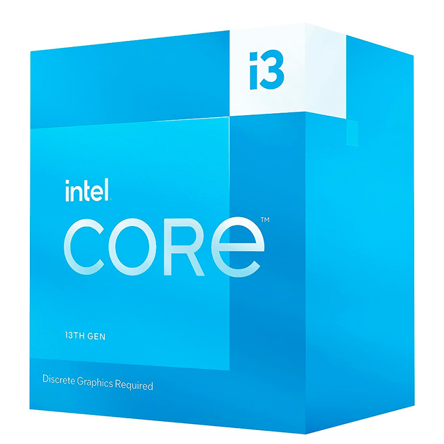 Micro Intel Core I3 13100F 4 Núcleos / 8 Threads 4.5Ghz (13va Gen) LGA1700