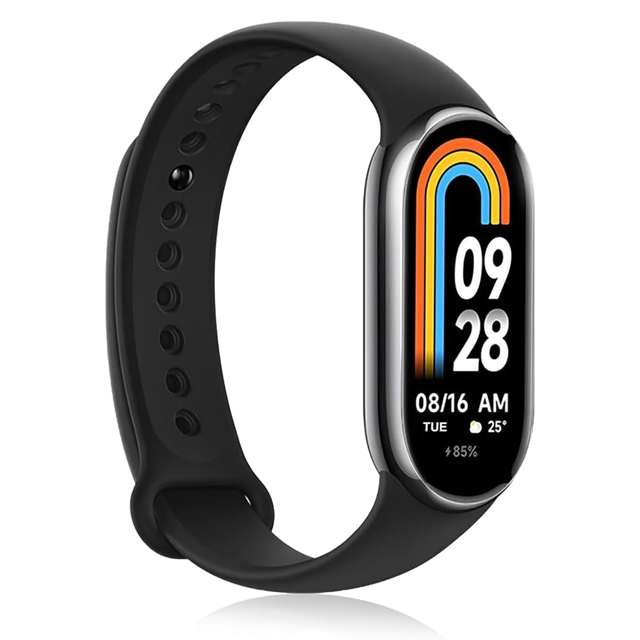 Smartwatch Xiaomi Mi Smart Band 8 Negro (Reloj Inteligente)