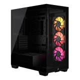 GABINETE CORSAIR ICUE LINK 3500X TEMPLADO 3X120MM RGB