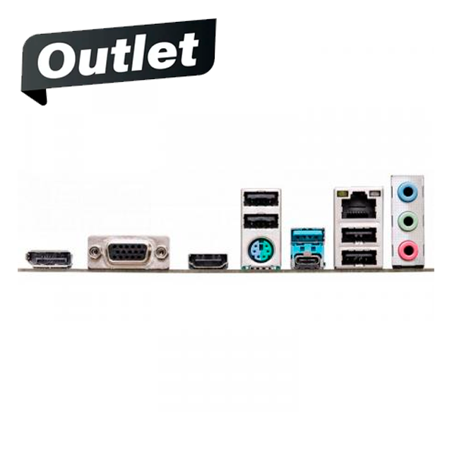 OUTLET Mother AsRock H610M-HDV/M2+ D5 DDR5 (12/13/14va Gen) LGA1700