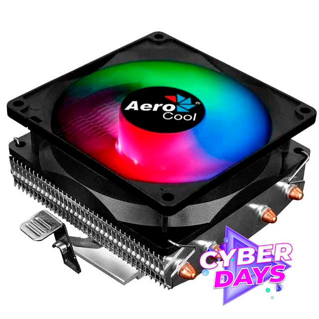 CYBER DAYS Cooler CPU Aerocool Air Frost 4 FRGB Intel/AMD