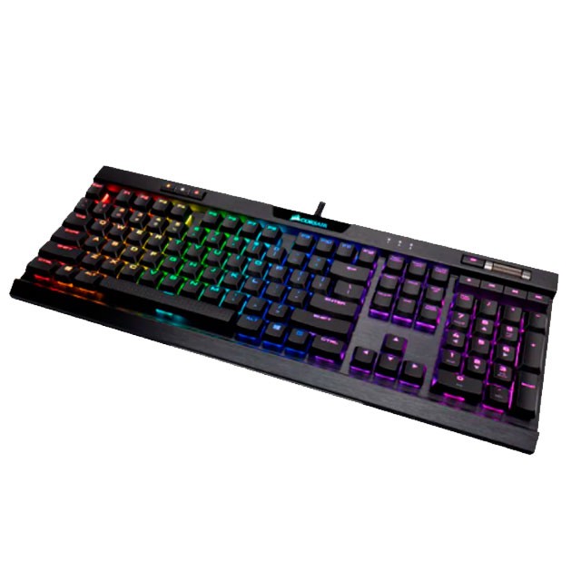 Teclado Mecánico Corsair K100 RGB Cherry MX Inglés - Gezatek