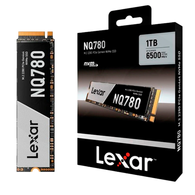 Disco SSD M2 Lexar 1Tb NQ780 6500MB/S Gen4 NVME