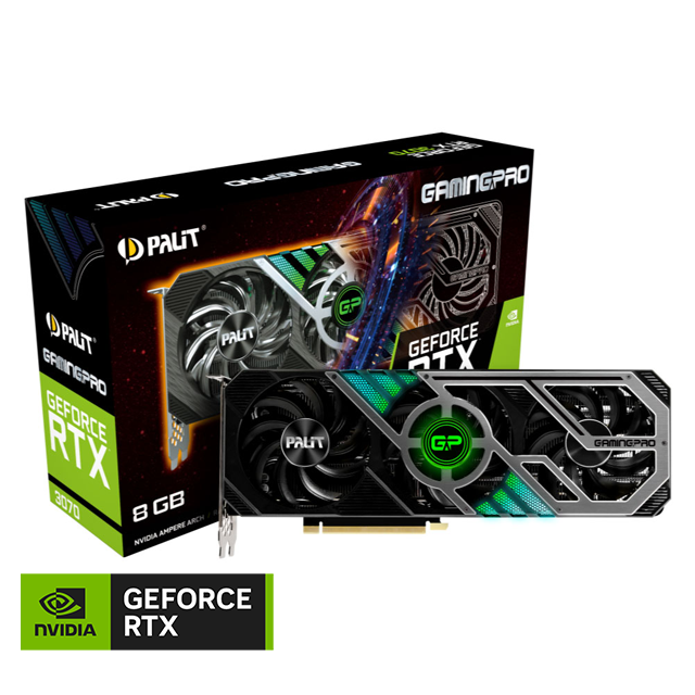 Placa de Video PNY NVIDIA GeForce RTX 3060 TI Uprising Dual Fan