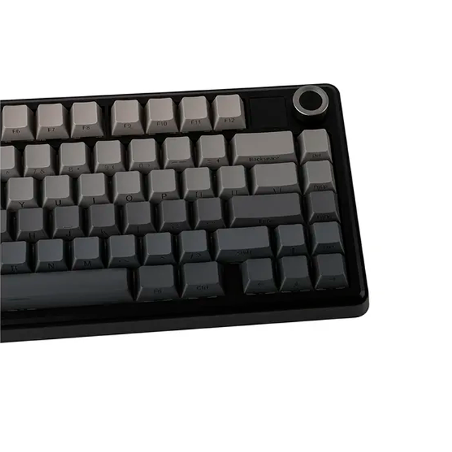 Teclado Aula F75 Max Wireless Black Degrade Mecánico 75% Rainbow RGB Switch Reaper