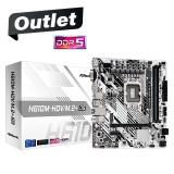 OUTLET Mother AsRock H610M-HDV/M2+ D5 DDR5 (12/13/14va Gen) LGA1700