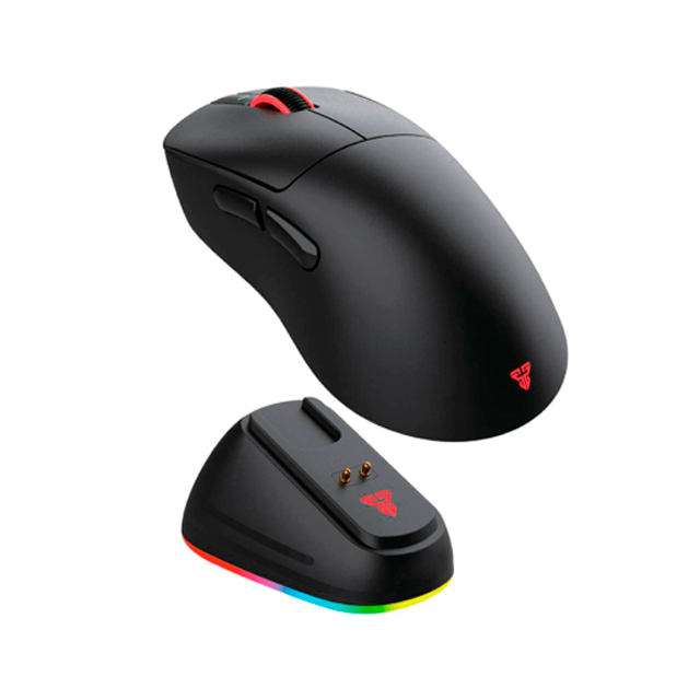 Mouse Fantech Yari Pro WG14P Black PAW3950 42000 DPI Wireless + Dock RGB