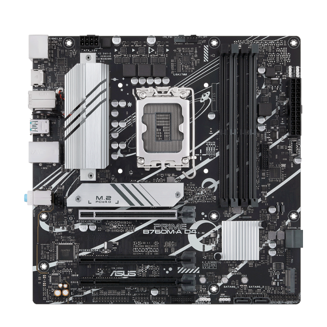 Mother ASUS PRIME B760M-A D4 CSM DDR4 (12va/13va/14va Gen) LGA1700