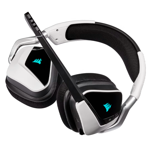 Auriculares Corsair VOID RGB Elite Wireless White PC/PS4/PS5/XBOX/Mobile