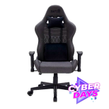 CYBER DAYS Silla Gamer Raptor Throne R1 Tela Negra