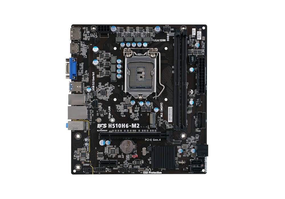 OUTLET Mother ECS H510 M6-M2 V1.0 (10ma/11va Gen) LGA1200