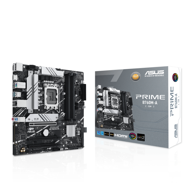 Mother ASUS PRIME B760M-A CSM DDR5 (12va/13/14va Gen) LGA1700