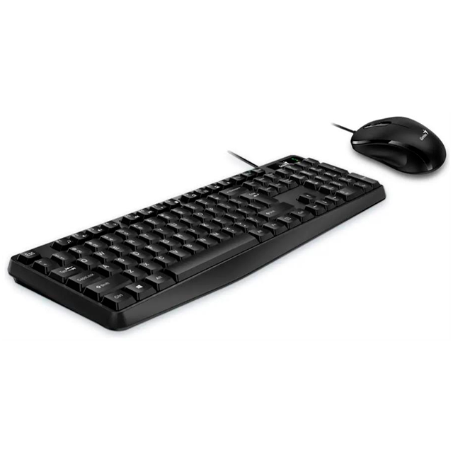 Kit Teclado y Mouse Genius KM-170 Black USB Español