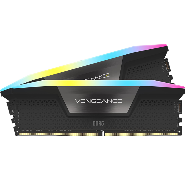 Memoria RAM Corsair 32Gb (2x16Gb) DDR5 6000Mhz Vengeance RGB Black