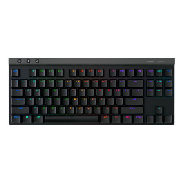 Teclado Logitech G515 Mecánico RGB Lightspeed TKL Español Black 920-012868