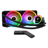 Cooler CPU Watercooler Gamdias Chione M2-240R 240mm ARGB Control Remoto