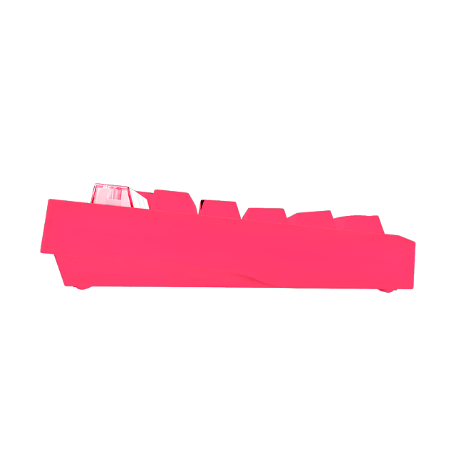 Teclado Fantech Maxfit8 MK921 RGB Rosie Pink Wireless Bluetooth Mecánico TKL VIA Switch Brown Inglés