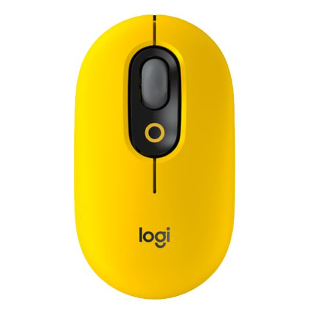 Mouse Logitech POP Black/Yellow Wireless 910-006549