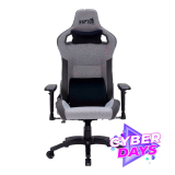 CYBER DAYS Silla Gamer Raptor Throne R20 Tela Gris