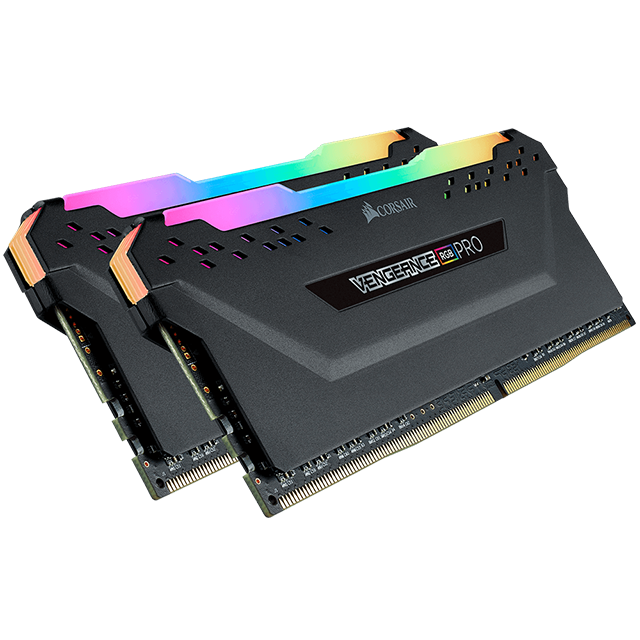 Memoria RAM Corsair 16Gb (2x8Gb) DDR4 3200Mhz Vengeance RGB Pro Black