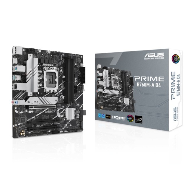 Mother ASUS PRIME B760M-A D4 DDR4 (12va/13/14va Gen) LGA1700
