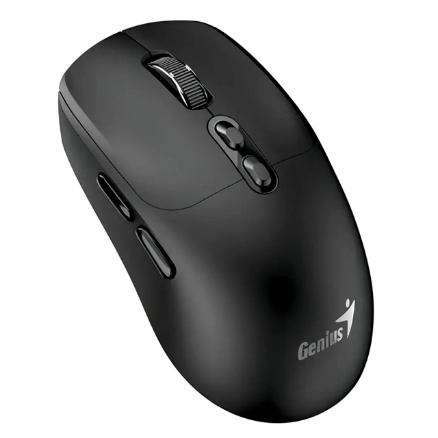 Mouse Genius Inalámbrico NX-8080S Black Bluetooth + USB